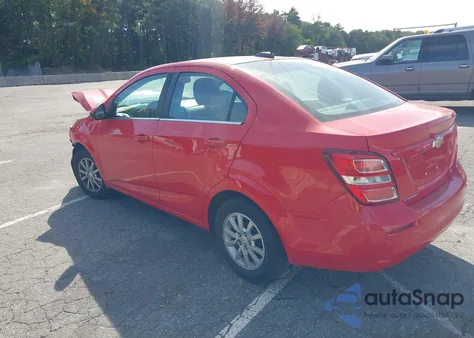 2017 Chevrolet Sonic Lt Auto из США, поврежденный, VIN 1G1JD5SH9H4138495